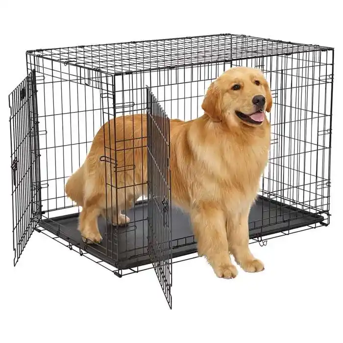Icrate DD Contour Hundbur Med Flyttbar Avdelare X-LARGE Rabatter